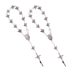 Dizainier - avec fermoir mousqueton - 10 mm - Saint-Esprit