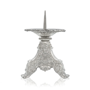 Chandelier - laiton - nickel - 12,5 cm
