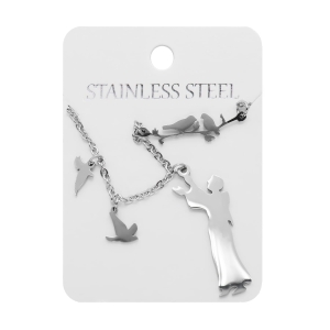 Collier - Saint François d'Assise - Stainless Steel