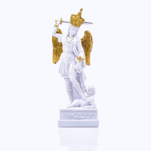 Figurine - Saint Michel Archange - Mont Gargan - 19 cm