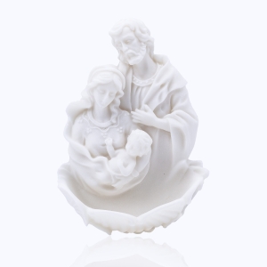 Stoup - Holy Family - Alabaster