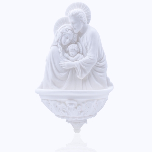 Stoup - Holy Family - Alabaster